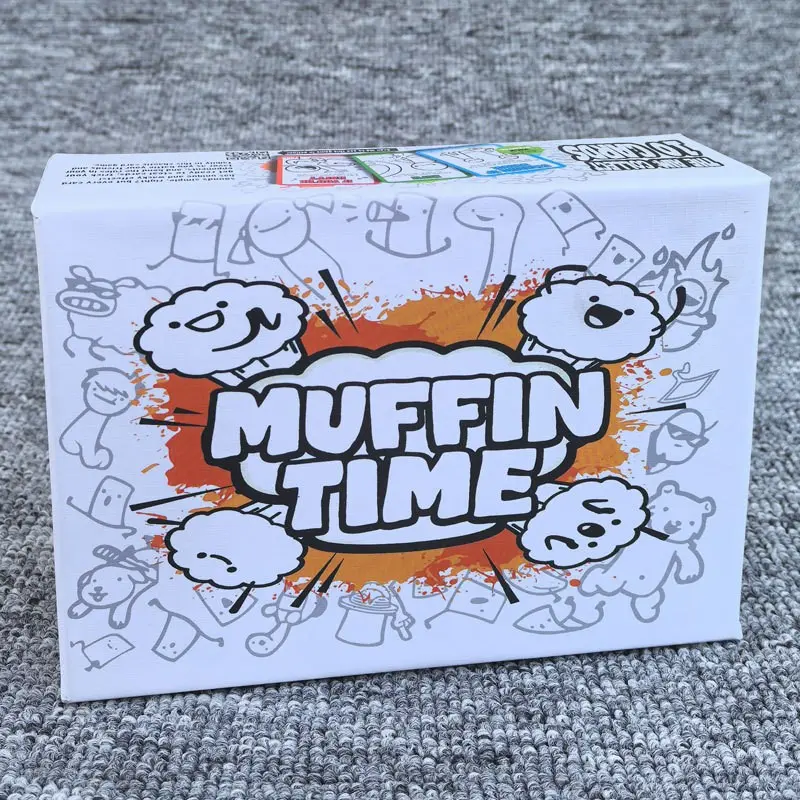 Muffin Time Tabletop Game Cards, Family Interactive Party Fun, Funny Card Games for Kids and Adults, Perfect for Gatherings and Events