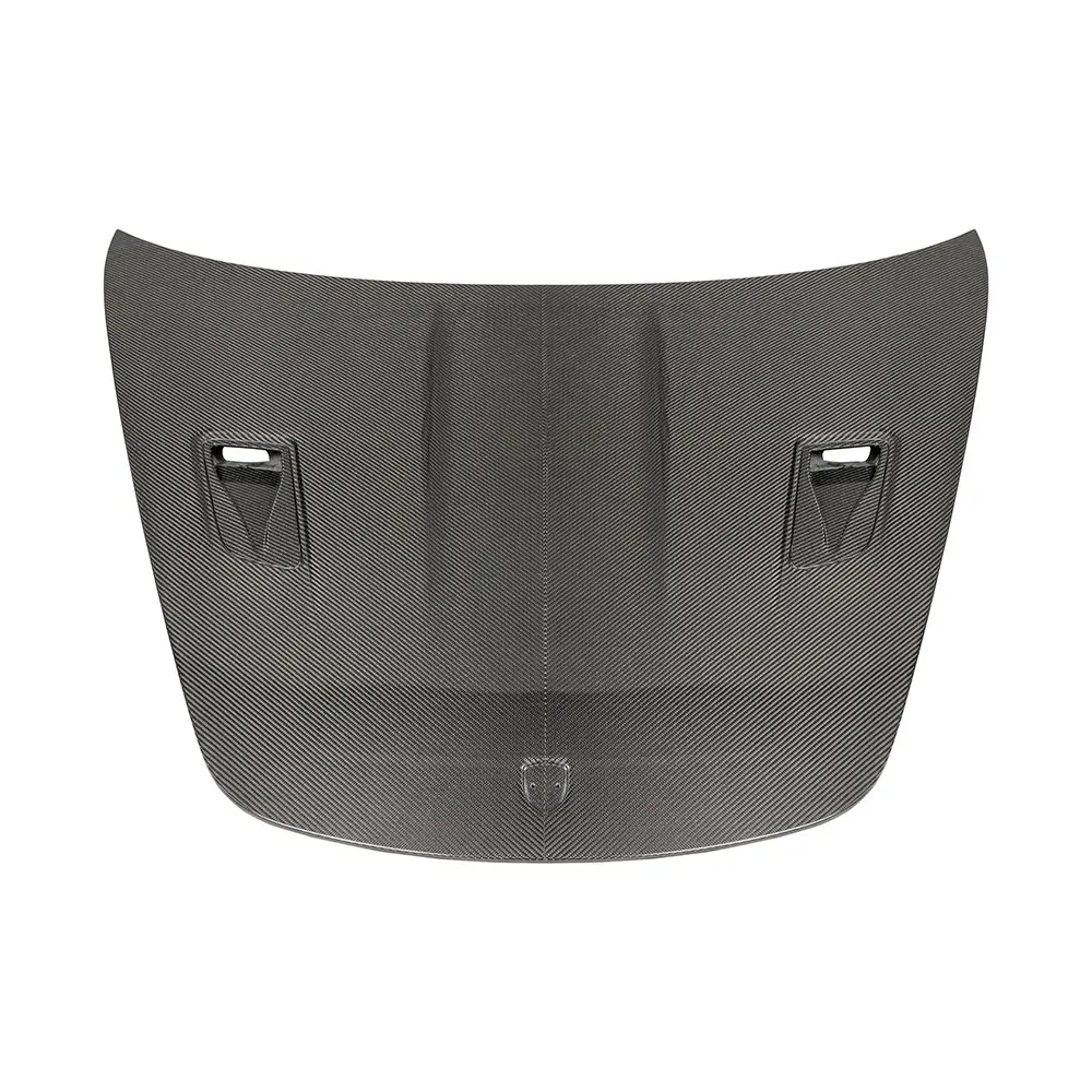 Dry Carbon Fiber Replacement Car Hood Cover - Automotive Exterior Decoration Part, Car Accessory for 2012-2019 Porsche 911 991 GT3, Car Accessories