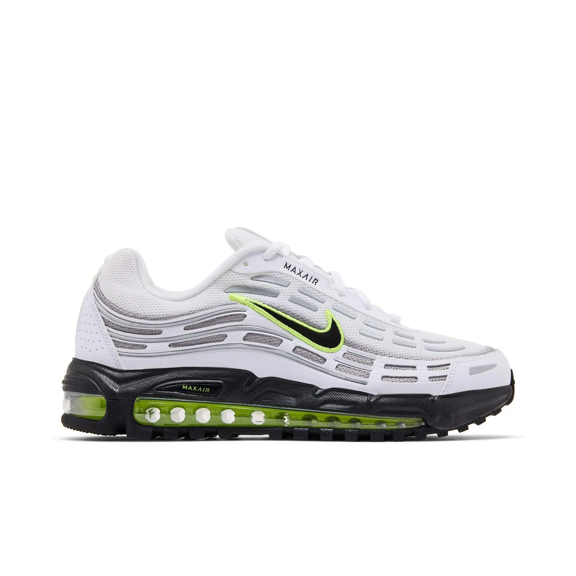 Nike Air Max TL 2.5 'Neon' (Unisex) White/Neon Yellow-Pearl Grey-Black running shoes IQ0290 100