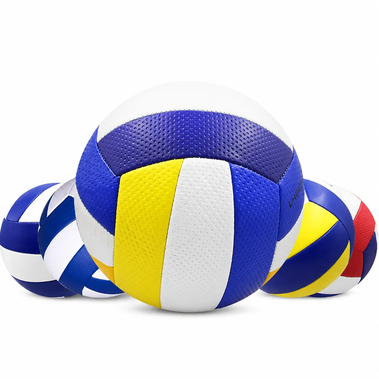 PVC Plastic Volleyball - Official #5 Standard Size, High-Performance, Machine-Stitched, Durable, Soft Tactile Surface, Enhanced Grip for Consistent Control, Indoor/Outdoor Training & Competition, Consistent Grip
