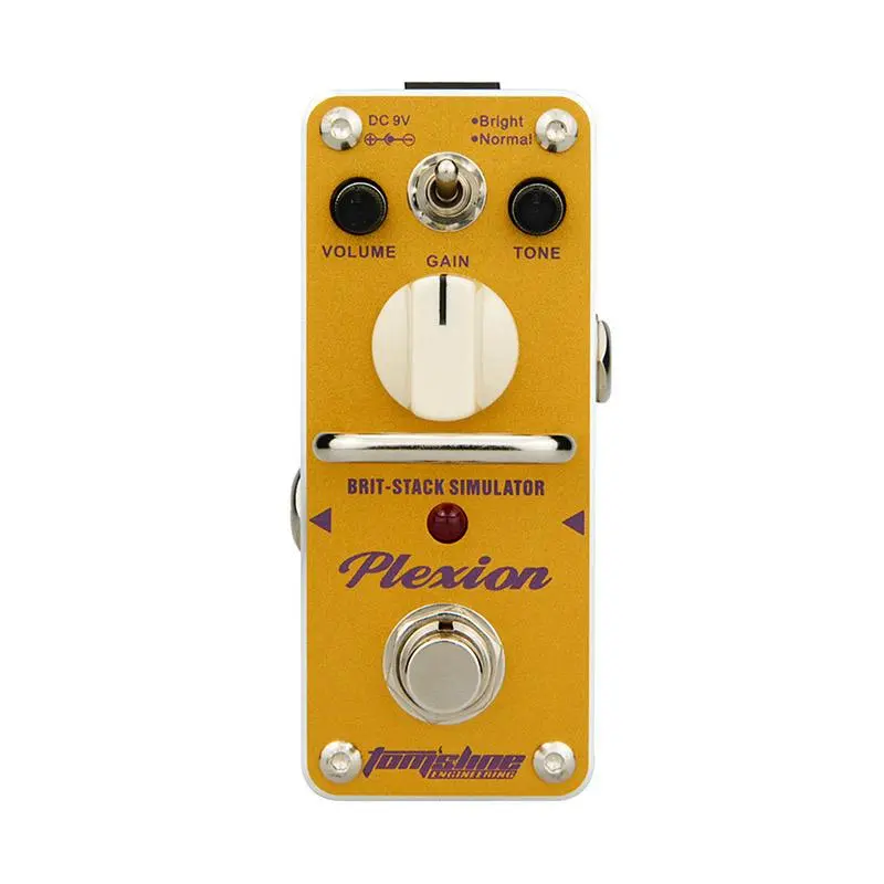 Anoma Apn-3 Plexion Classic British Distortion Effect Pedal, Compact Size 9.2x3.8 Cm, Ideal for Guitarists Seeking Authentic Sound