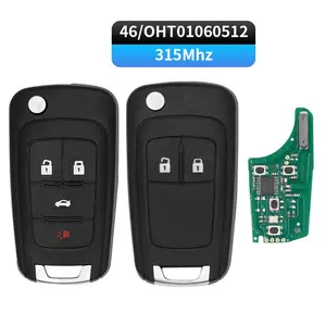 OHT01060512 Remote Car Key 2/4 Buttons Fob 315MHz ID46  for Chevrolet Cruze Camaro Malibu Sonic Opel GMC