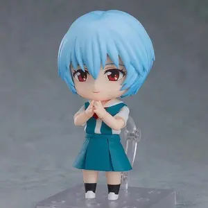 2026 new Nendoroid Movie Version Asuka Langley Rei Ayanami Shinji Ikari Kaworu Nagisa Articulated Anime Collectible Action Figures