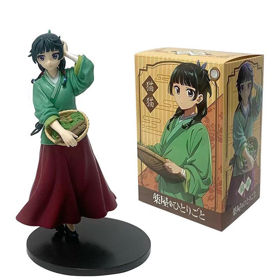 13cm Kusuriya no Hitorigoto Anime Figure Garden Party Maomao Action Figure Kawaii Jinshi Figurine PVC Adult Collection Model Toy
