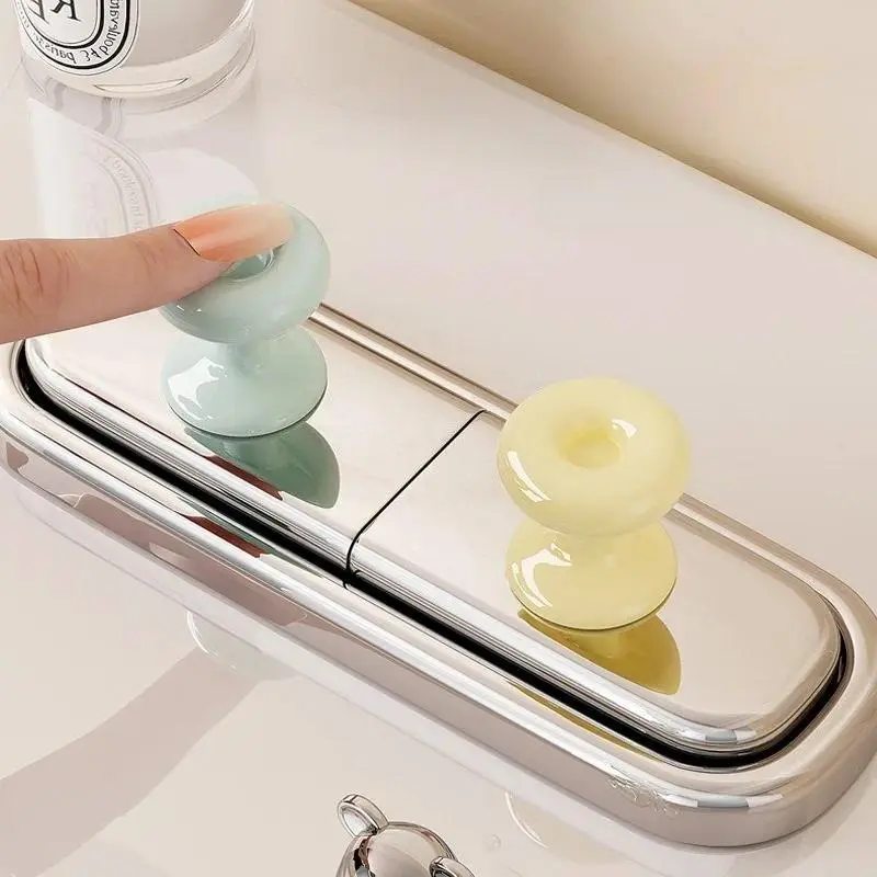 Toilet Flusher Top Push Button for Women Long Nail