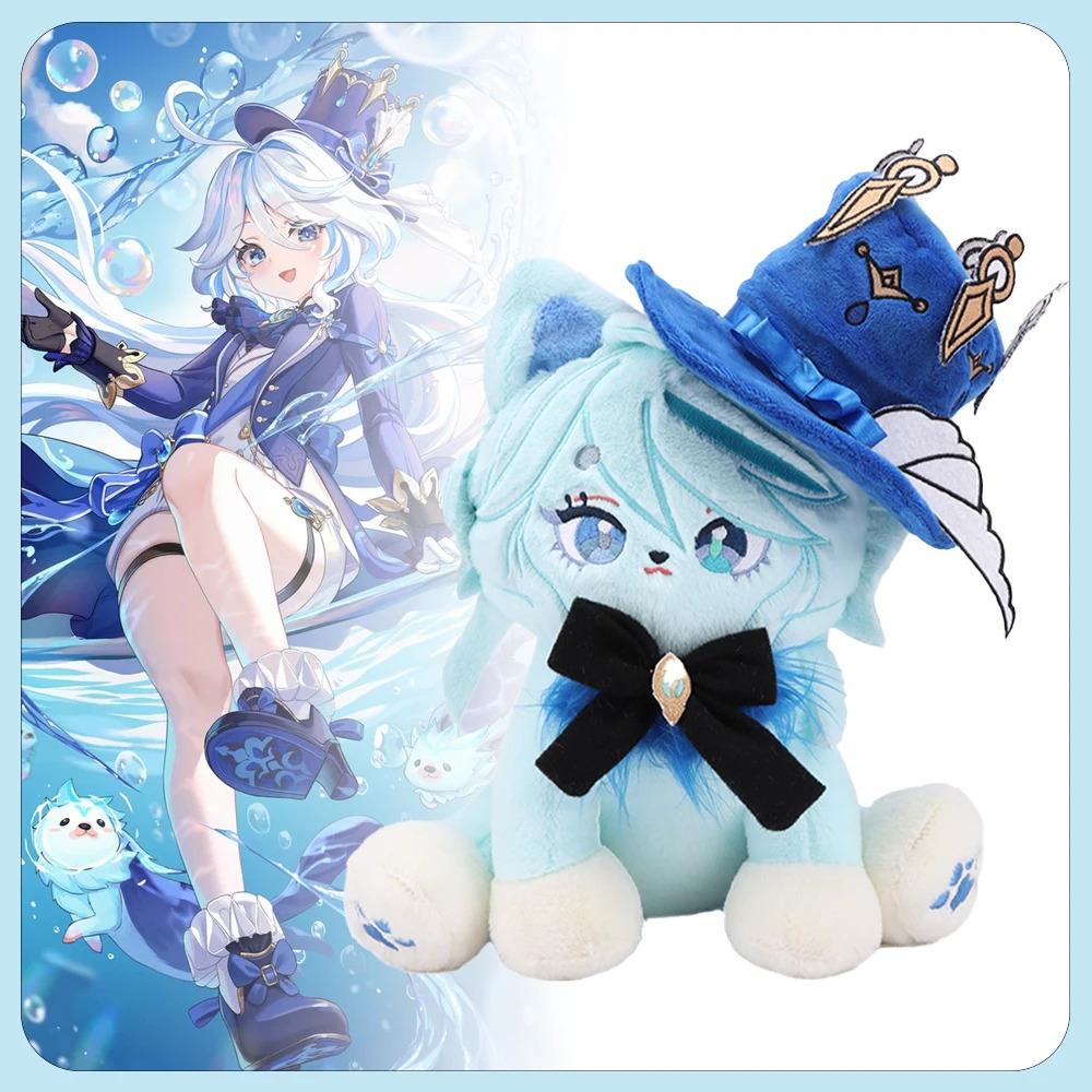 30cm Cute Furina Meow Cat Plush Toys Genshin Impact Game surrounding Plush Toy Movie Stuffed Animals Toys for Kids Birthday Gift