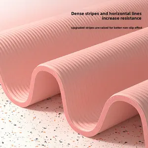 Non-slip, thickened, widened, and lengthened yoga mat for female beginners, home use, men's sports, dance, and fitness yoga mat