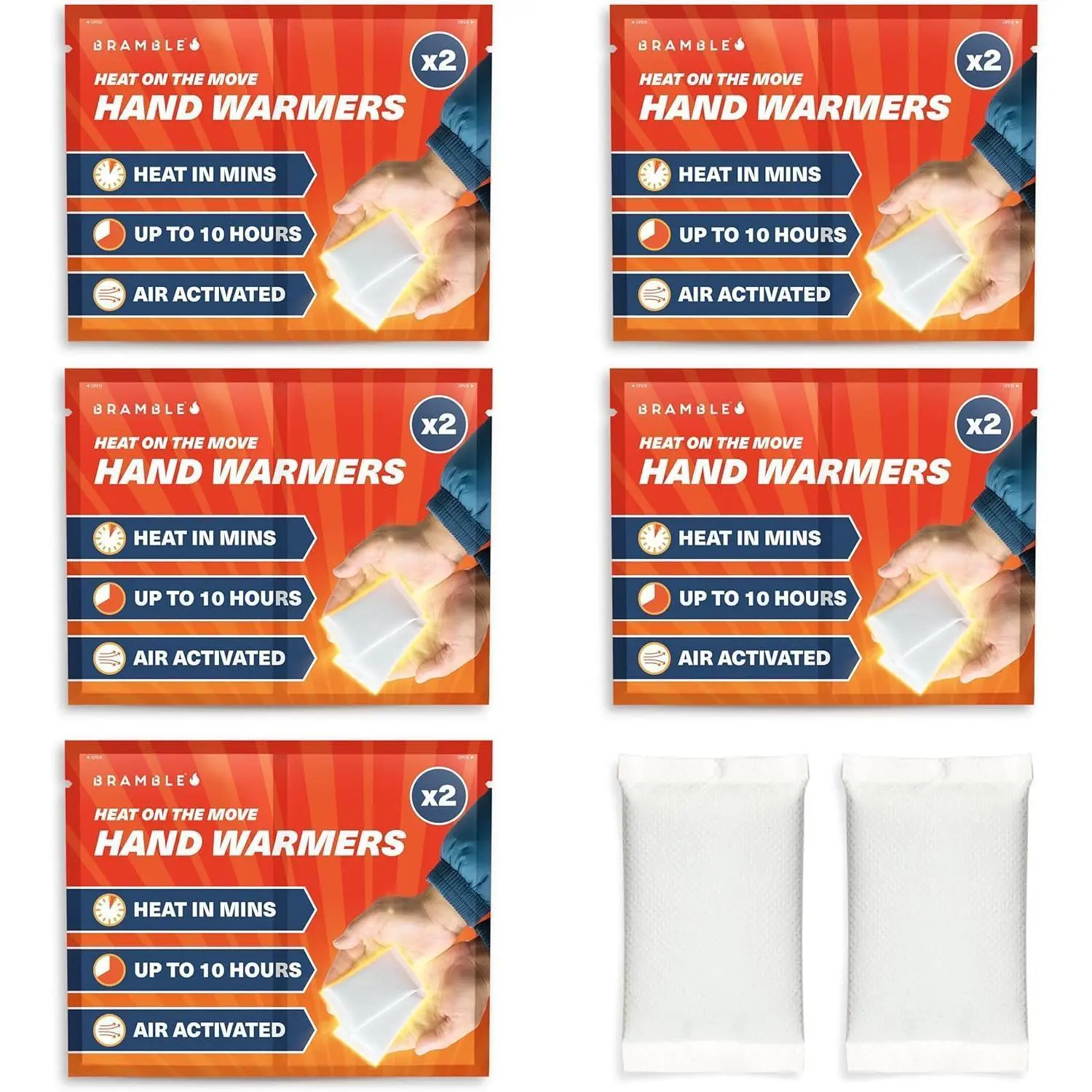 - Hand Warmers Disposable – Air-Activated Pocket Warmers for Hiking, Skiing, Camping, and Outdoor Activities – Provides Up to 10 Hours of Heat