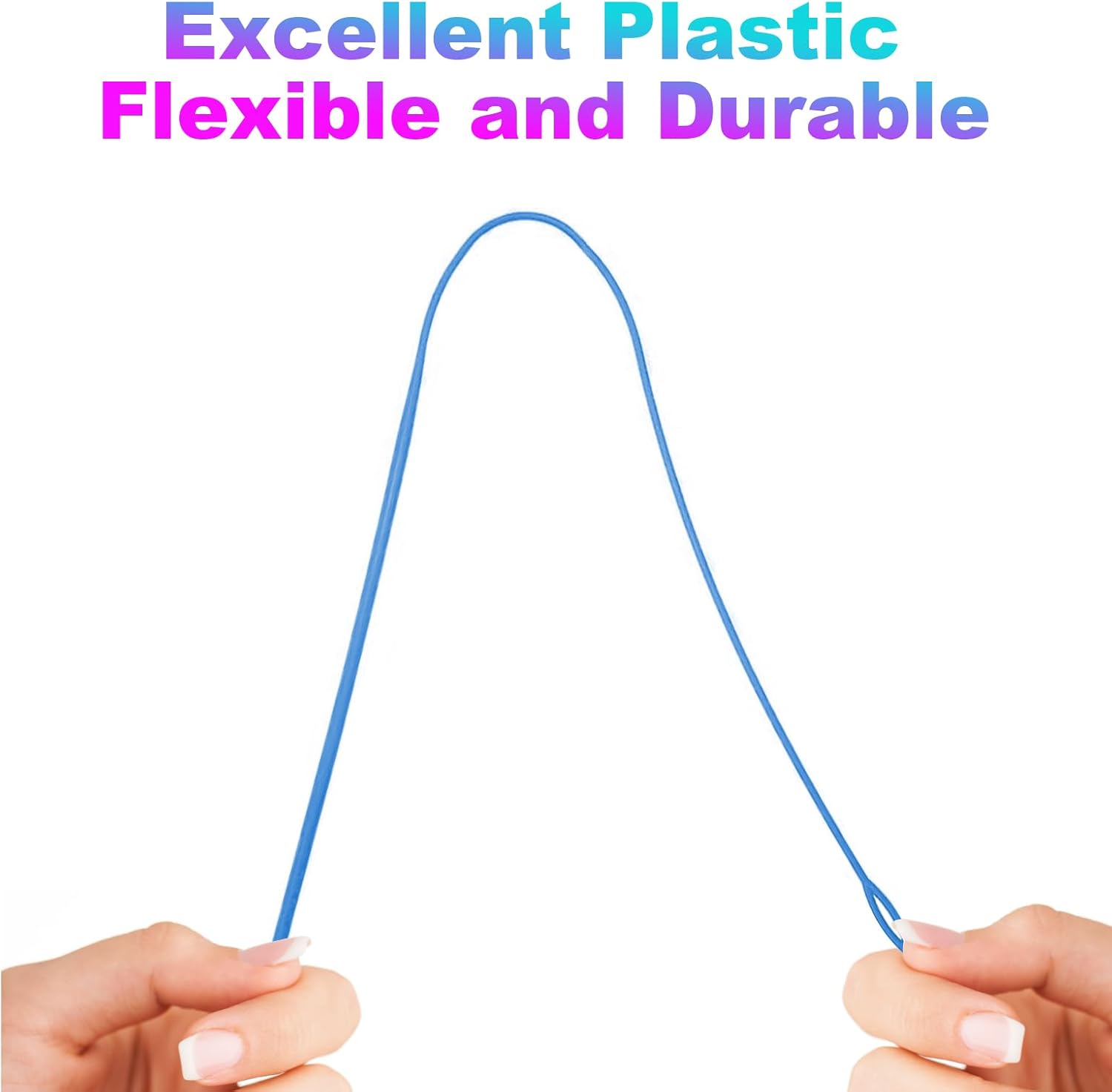 2 count Plastic Flexible Drawstring Threader,58.2cm/23in Hoodie String Threader Drawstring Replacement Quick & Easy Drawstring Threader Tool for Sweatpants,Jackets,Swim Trunks,Shorts(Blue) 2 count Plastic Flexible Drawstring Threader,58.2cm/23in Hoodie String Threader Drawstring Replacement Quick & Easy Drawstring Threader Tool for Sweatpants,Jackets,Swim Trunks,Shorts(Blue)