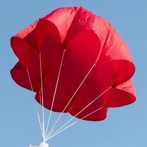 StratoChute 24" Red Rip-Stop Nylon Parachute for Water or Model Rocketfidget toys
