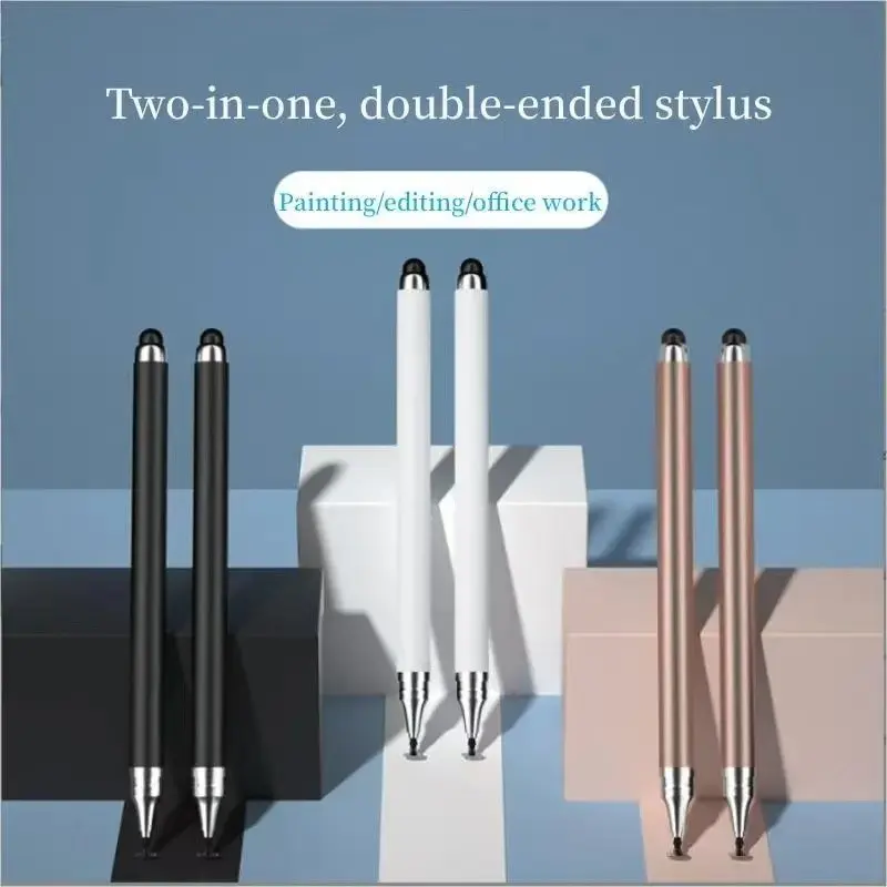2026 Bestselling Dual-Ended Capacitive Stylus Pen, High Sensitivity Precision Touchscreen Pen, Compatible with iPad, iPhone, Tablets, Silicone Tip, Tablet Styluses, Stylus Pens For Touch Screens
