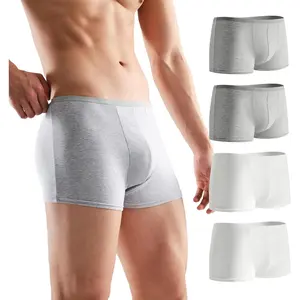 Men 100% Cotton Boxers Disposable Underwears for Travel, Fitness, Swimming, Hotel Spa & Hospital Mid Rise Briefs