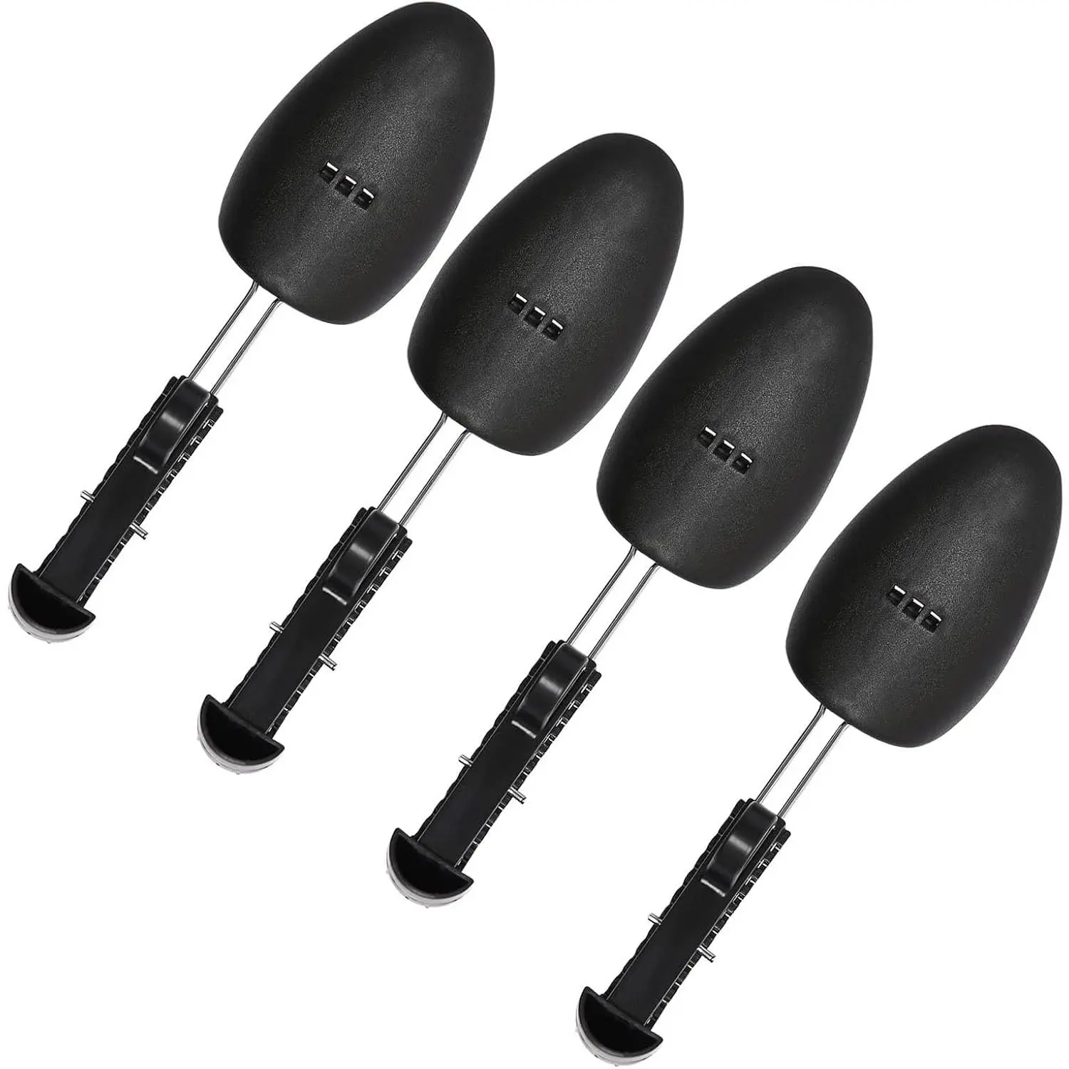 2 Pairs Practical Adjustable Length Shoe Tree Shoe Stretcher Boot Holder Shaper Support for Men (2)