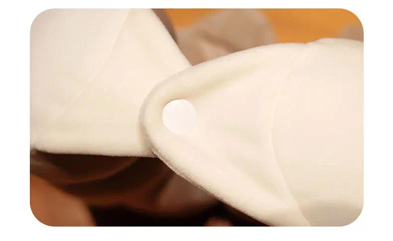 2026 Cute Sofa Cushion Cat Office Napping Pillow Cartoon Caterpillar U-shaped Pillow Crystal Velvet Portable Travel Neck Pillow