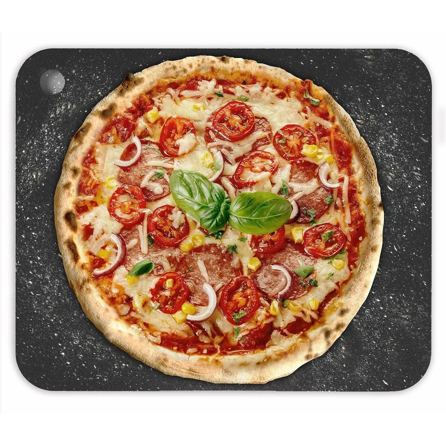 Pizza Steel for Oven 16 Inch 1/4 Inch Thick, Baking Steel for Oven, Grill, Sourdough Bread, Baking Stone for Oven With Lifting Holes 16" X 13.25" (40.6 x 33.6 cm)