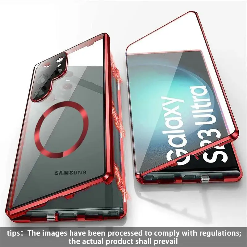 360 Degree Full Coverage Anti-Drop Phone Case, Compatible with Samsung Galaxy S25 Ultra S24 Ultra S23 Ultra S22 Ultra S21