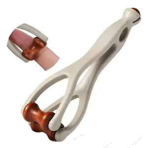 Wood Finger Massage Roller, PortableStress Relief Hand & Joint Massager, RelaxingHand Therapy Tool, Relaxation Aid, Body Care,Essential for Daily Use