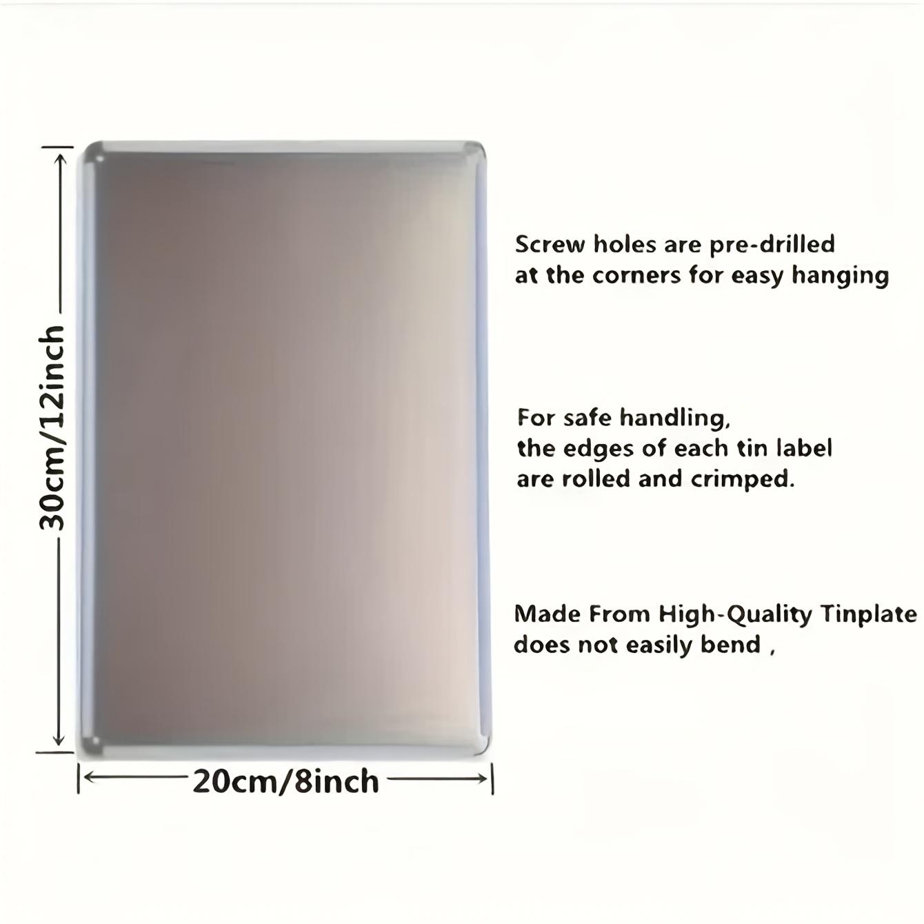 【20*30cm/8*12inch】2D Flat, 1pc Welcome Sign with Neon Lights - 8x12 Inch Iron Metal Wall Hanging Plaque, Classic Open Welcome Signage Suitable for Home,, Office, Shop & Restaurant Decor - Easy Installation & Maintenance, 2D Flat