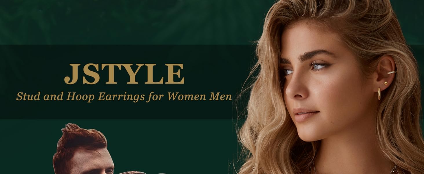 Jstyle Hypoallergenic Earrings for Sensitive Ears-20G Flat Back Earrings for Women Men-Small Surgical Steel Stud Earrings Huggie Hoop Cartilage Nap Earring Sets Jstyle Hypoallergenic Earrings for Sensitive Ears-20G Flat Back Earrings for Women Men-Small Surgical Steel Stud Earrings Huggie Hoop Cartilage Nap Earring Sets