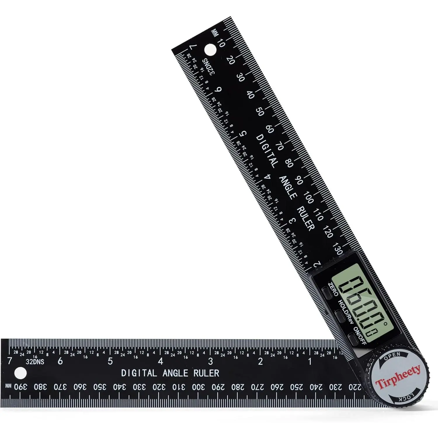Digital Angle Finder Protractor, 7-Inch (200mm) Measuring Tool