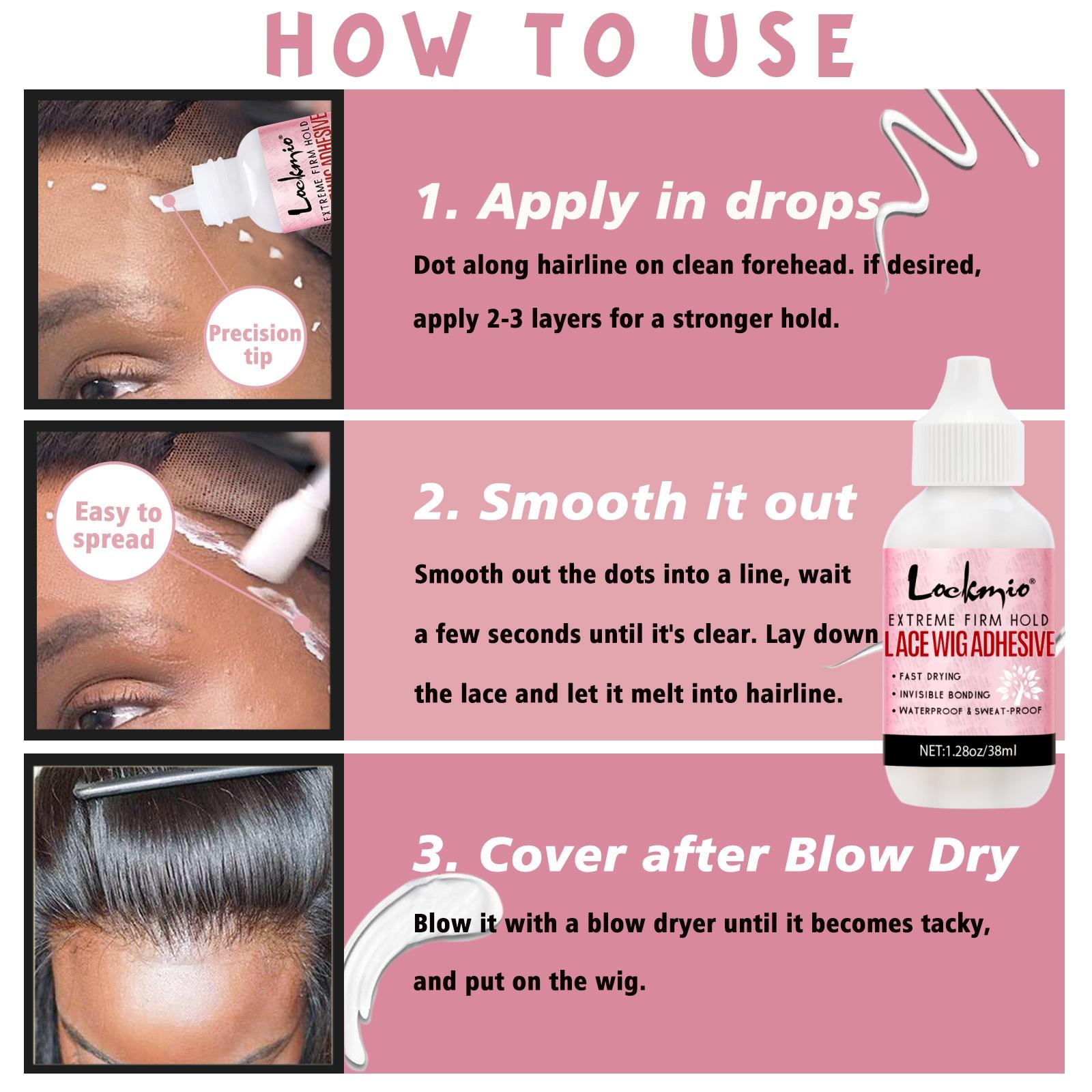 Hair Styling Tool Set, 11-Piece Set with Hair Wax Stick, Lace Wig Glue, Lace Wig Remover, Melting Spray, Lace Tint Mousse, Wig Cap, Hair Band, Brush and Comb, Lace Wig Adhesive Kit #TOP PICKS