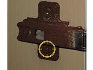 Rusty screw on old hardware