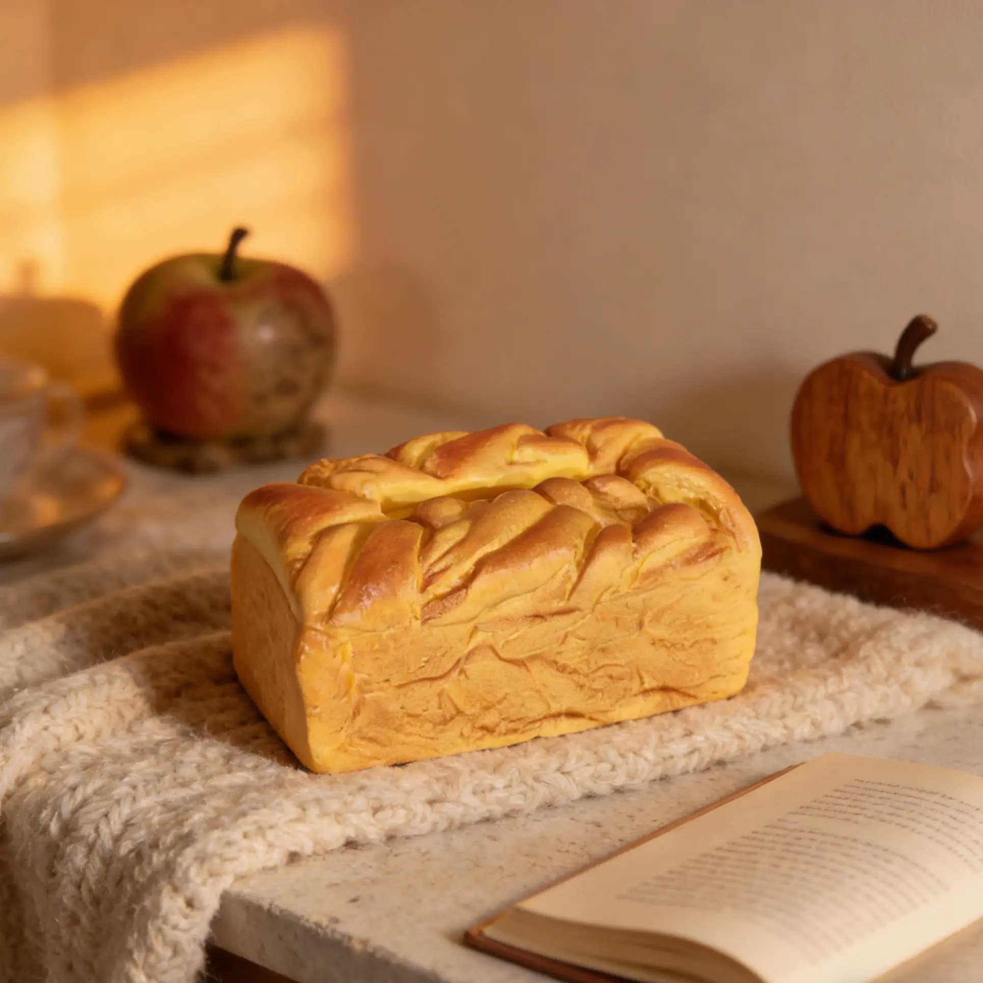 Creative Bread Shape Tissue Box, Desktop Decorative Organizer, Ideal for Living Room, Office, Kitchen, Festive Decoration