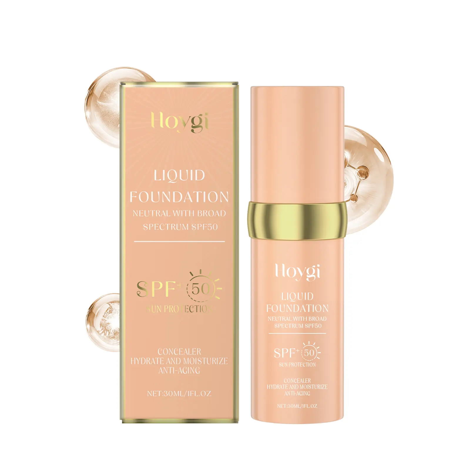 2-in-1 Liquid Concealer and Foundation, a Hydrating and Brightening Base Makeup with Shea Butter for a Lightweight, Long-Lasting Finish, Hydrate, Moisture, Base Liquid Concealer & Foundation, Skin Soft Concealer, Makeup Routine