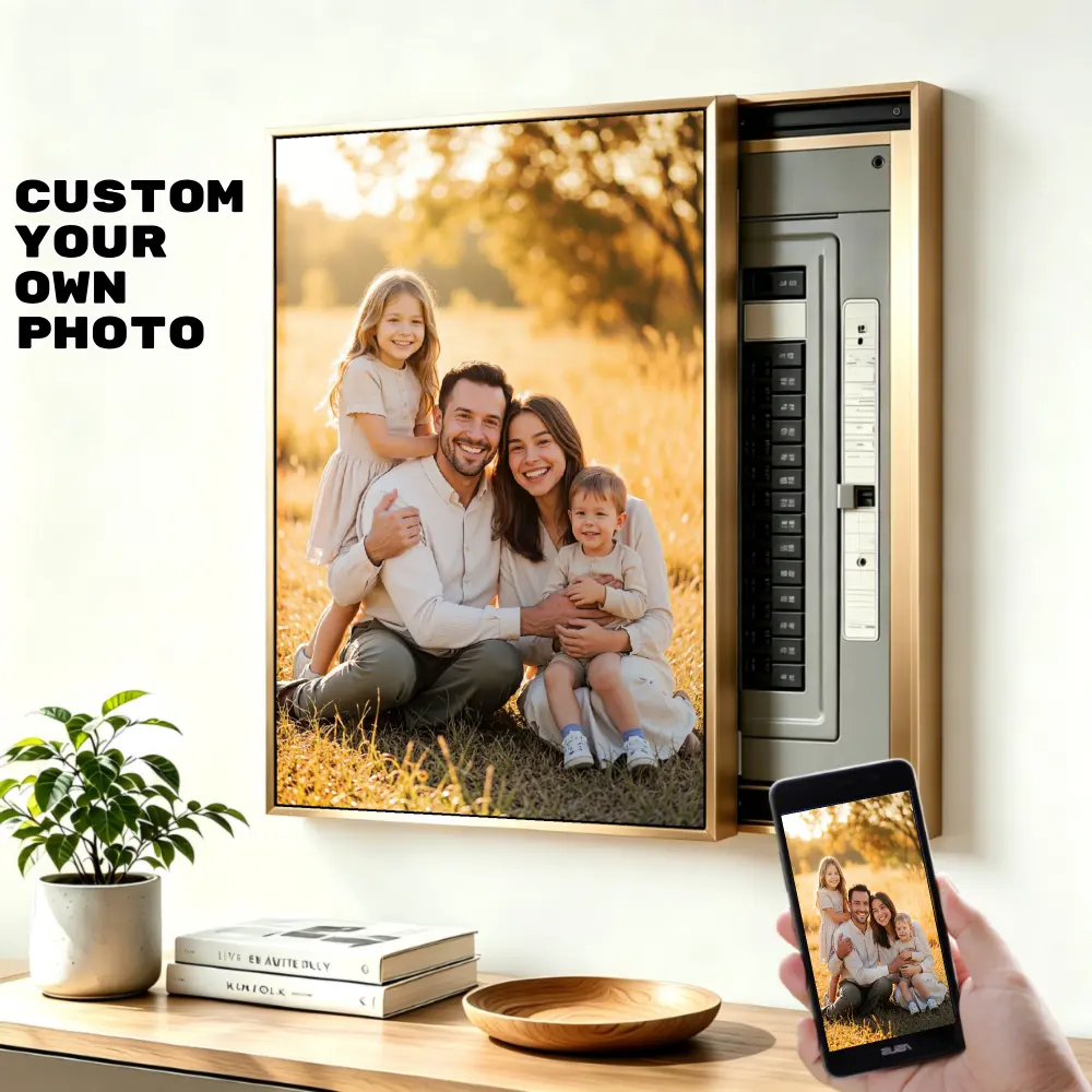 Custom Photo Canvas Prints Personalized Framed Wall Art, Digital Picture on Canvas Available in Multiple Sizes for Home Decor, Family Portraits, Pet Memorials, Baby Milestones & Wedding Gifts