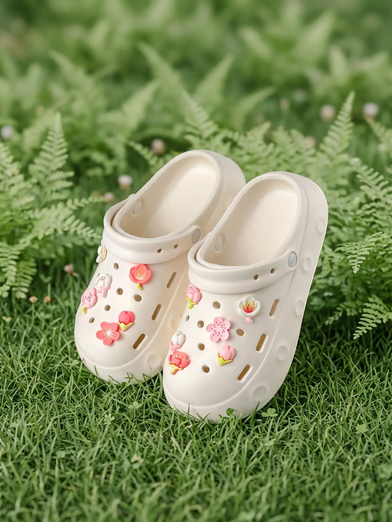 New Elegant Women's Slippers, Indoor Outdoor Casual Shoes, Butterfly Pattern, Eva Material, All Seasons, Perfect Gift