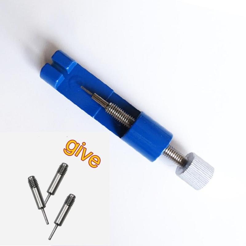 Watch Link Removal Kit, Tools to Adjust and Remove Bracelets, Pin Remover for Sizing Strap, Watch Band Adjustment Tool Kit with Extra Replacement