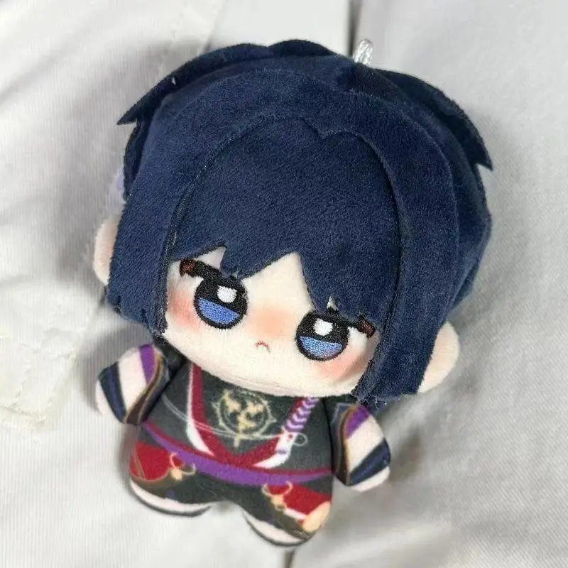 10cm Cute Cosplay Anime Game Genshin Impact Scaramouche Character Wanderer Cartoon Plush Toys Keychain Bag Pendant Plushie Doll