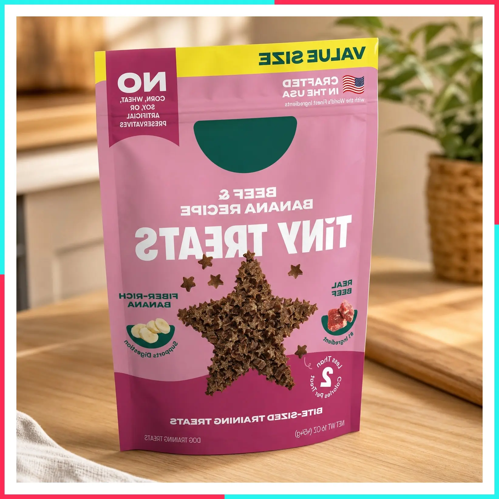 Bite-Sized Training Treats for Dogs, Beef Flavor, 16oz