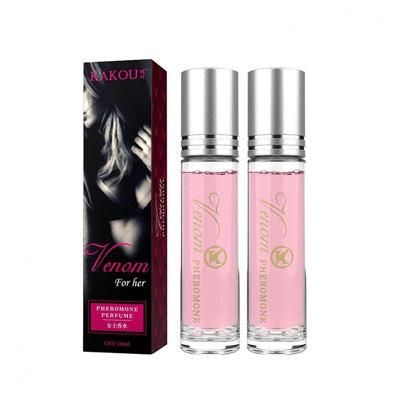 2 bottles x 10g Clear Perfume – Fresh Fruity Floral Scent | Irresistible Mini Perfume Collection | Perfect Gift for Women | Feel Confident All Day Girl Fragrance, Roll-On for Everyday Charm Mini Perfume, Portable Perfume, Perfect Size for Purse
