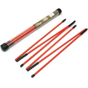 2 Pack Golf Alignment Sticks,Upgraded 48" Collapsible Golf Practice Rods Aiming,Golf Swing Trainer,Golf Indicator Sticks,Posture Corrector with Clear Tube Case