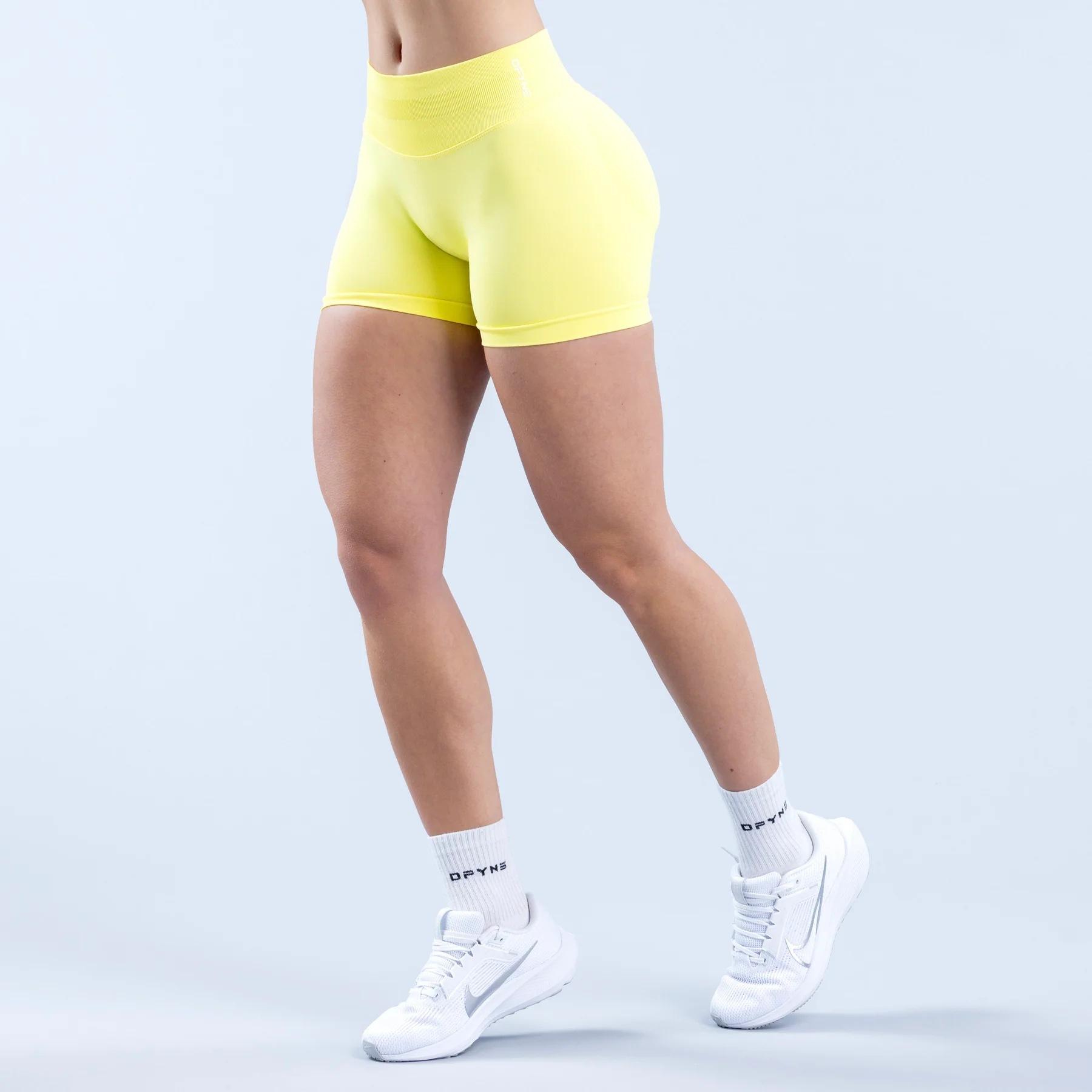 DFYNE Hip-Lifting Yoga Running Pants| High-waisted, three-quarter-length fitted design naturally lifts the hip line| High-elastic fabric, comfortable even during squats, sculpts a peach-shaped butt.