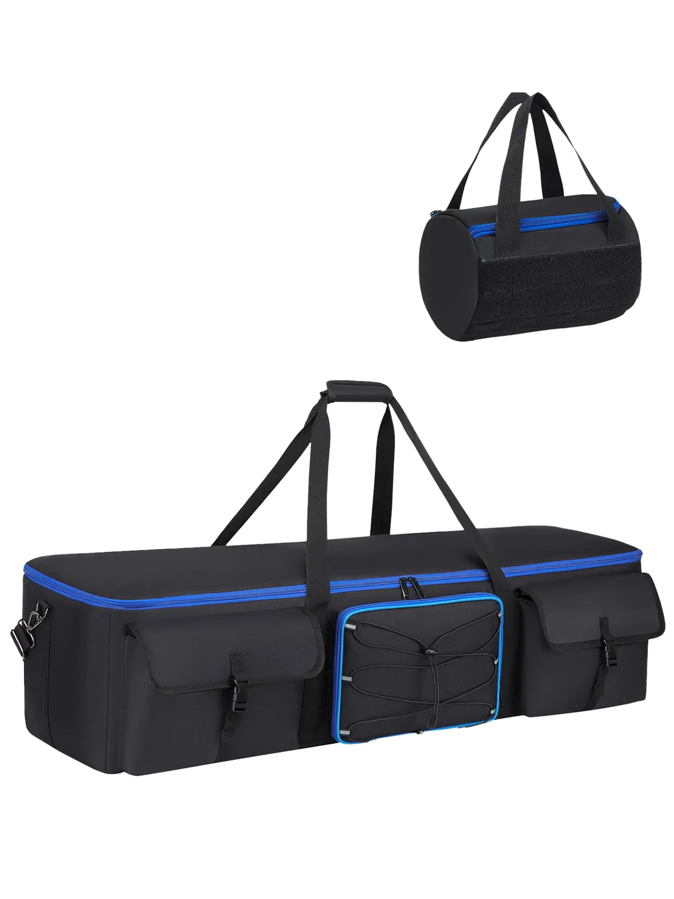 40.5 Inch Telescope Storage Bag, Thick Shockproof Adjustable Divider, Large Capacity Portable Case, Includes Lens Pouch, Fits Tripod and Accessories