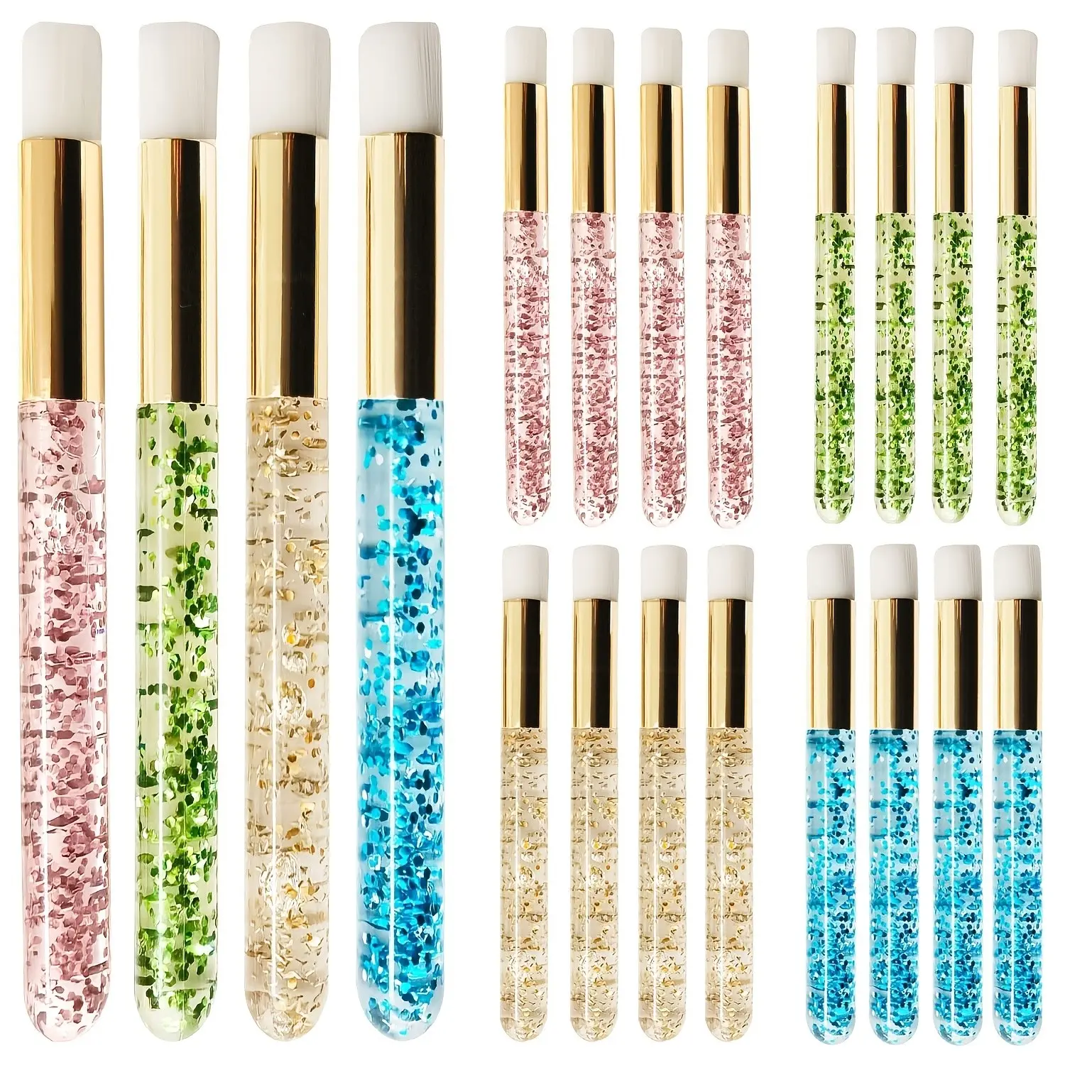 Lash Shampoo Brush, Eyelash Extension Cleanser Brush, Peel off Blackhead Brush, Glitter Deep Cleaning Brush for Face & Eyelash, Cosmetic Brush Cleaner, Makeup Brushes Cleaner