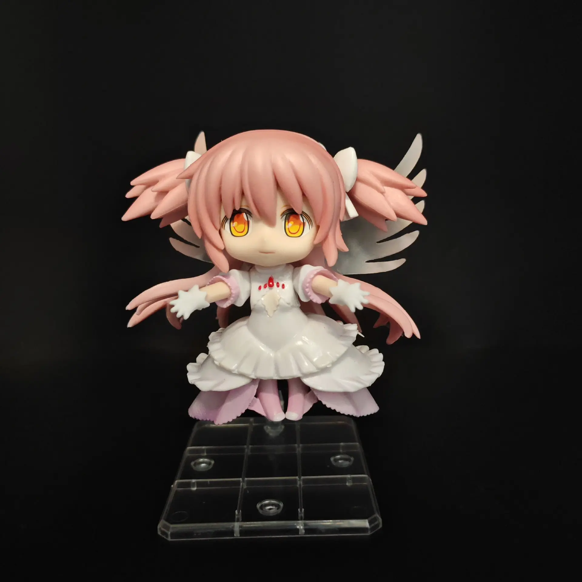 Q Version Sayaka Miki Anime Model, Magical Girl Puella Magi Madoka Kaname Desktop Decoration, Cute Anime Figure Collectible, Collectible Pvc Figure, Collectible Figure Ornament