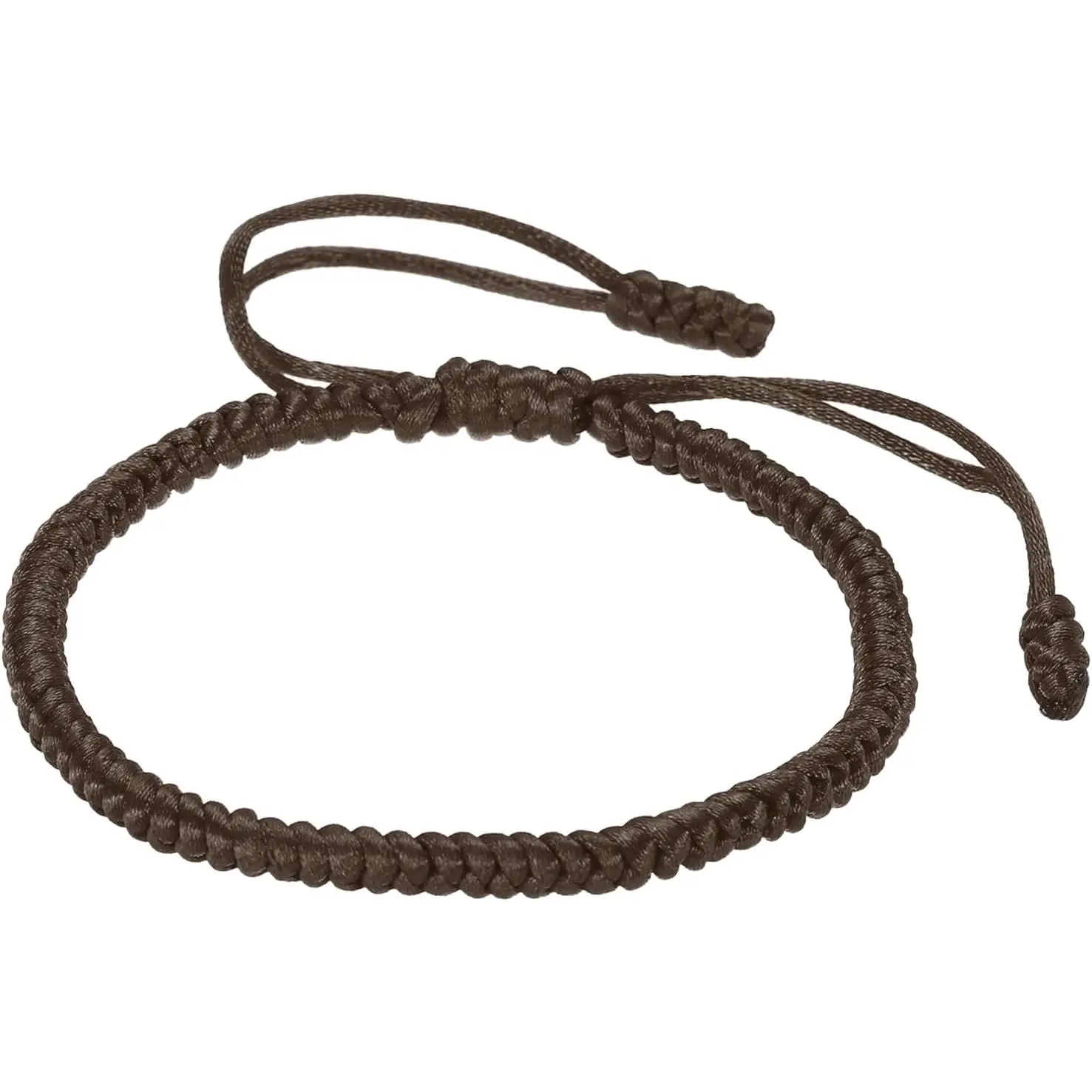 Lucky  Braided Rope String Bracelet, Round Adjustable Prayer Protection Bracelet for Women Anniversary Family  Gifts
