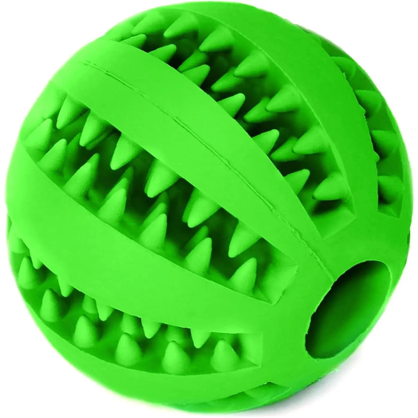 Ball for , Ferret, Guinea Pig, Puppy, Kitten  Clearing Puzzle  Dispenser, Aquarium Fish Bloodworm & Snack Holder, 2.75 inches