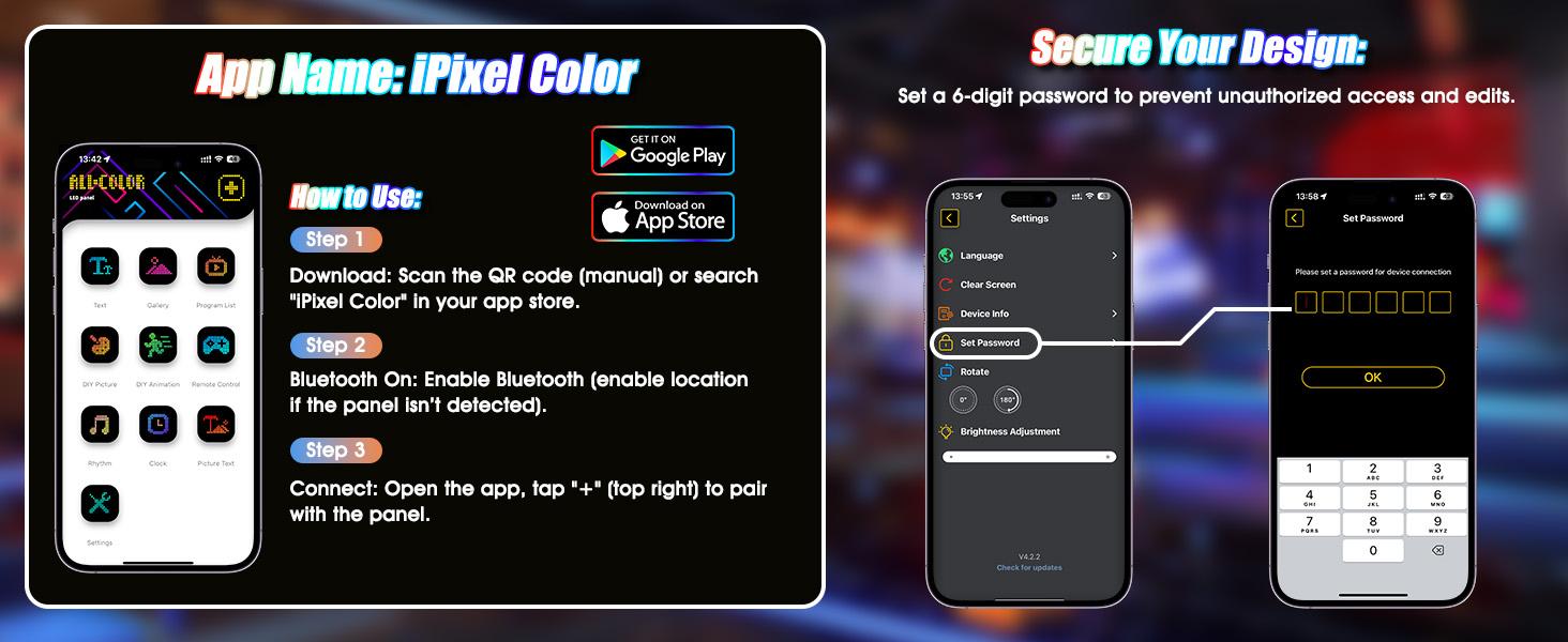 Devil Eyes Light for Windshield Programmable LED Signs with APP & Remote Control - 5V USB Digital Lighting Display, LED Eyes for Cars, SUVs & Trucks (1 Pcs)