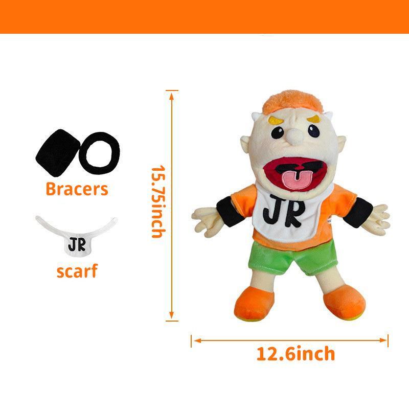 New Jeffy Puppet Doll Jeffy Hand Puppet Sml Jeffy Puppet Family Real Jeffy Zombie Boy Hand Puppet Soft Toy Plush Feebee Puppet