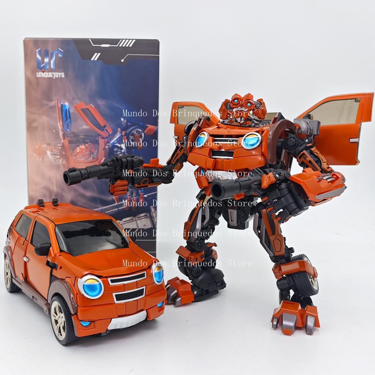 UT Transformation Unique Toys UT-R07 UT R07 R08 UT-R08 13cm Mudflap Dumber Trax Twins Alloy Action Figure Robot