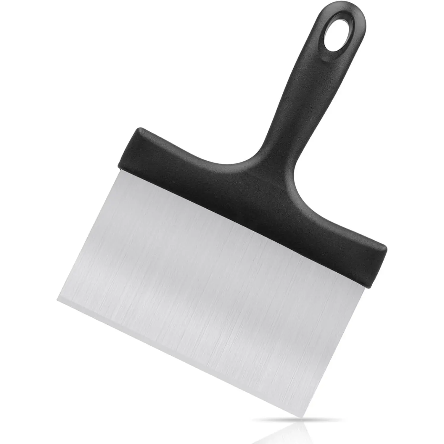 Grill Scraper, Griddle Scraper,  Scraper with Handle for  Grill Accessories,Outdoor Barbecue Tools,Stainless Steel Scraper for , Flat Top Grill Cleaning, Easy to Remove Stain