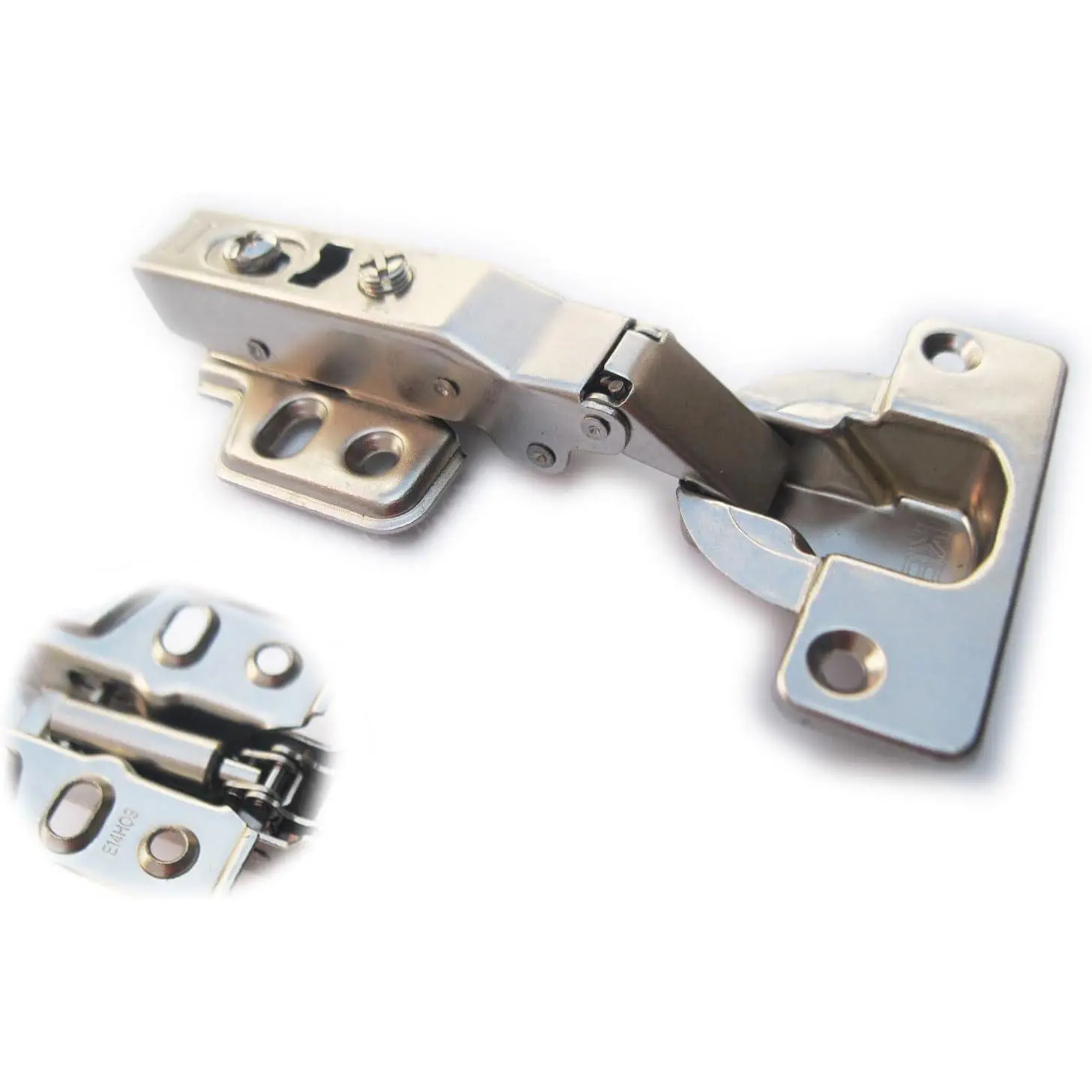 Dia 1.6" (40mm) Heavy Duty Hydraulic Soft-Close Cabinet Hinge, Full Overlay | European Style, For Heavy Thick Cabinet Kitchen Cupboard Door