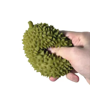 Durian Soft Gel Stress Relief Toy, Quick-Return Fruit Squeeze Toy, Anxiety Sensory Hand Toy, Soft Simulation Fruit Stress Ball, Adult Relaxation Toy