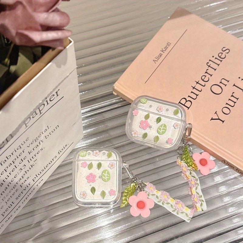 Epoxy Summer Flower Earphone Protective Case for AirPods Pro 1 2 or AirPods 1 2 3 4