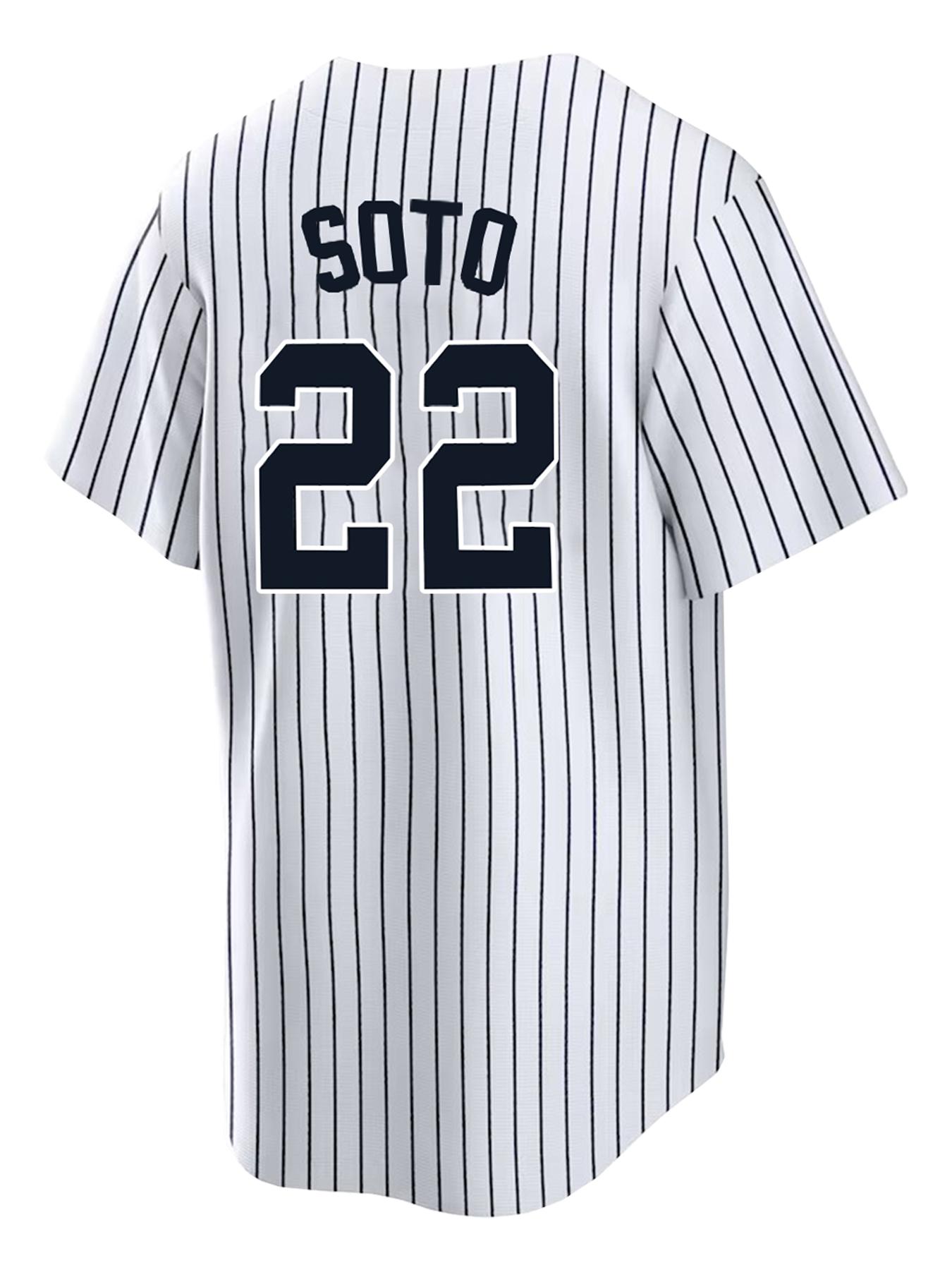 Men's Letter & Number Print Baseball Jersey, Casual Breathable V-neck Short Sleeve Pullover Uniform for Training & Competition, Embroidered Design Baseball Top, Jersey Shirts, Sports Top