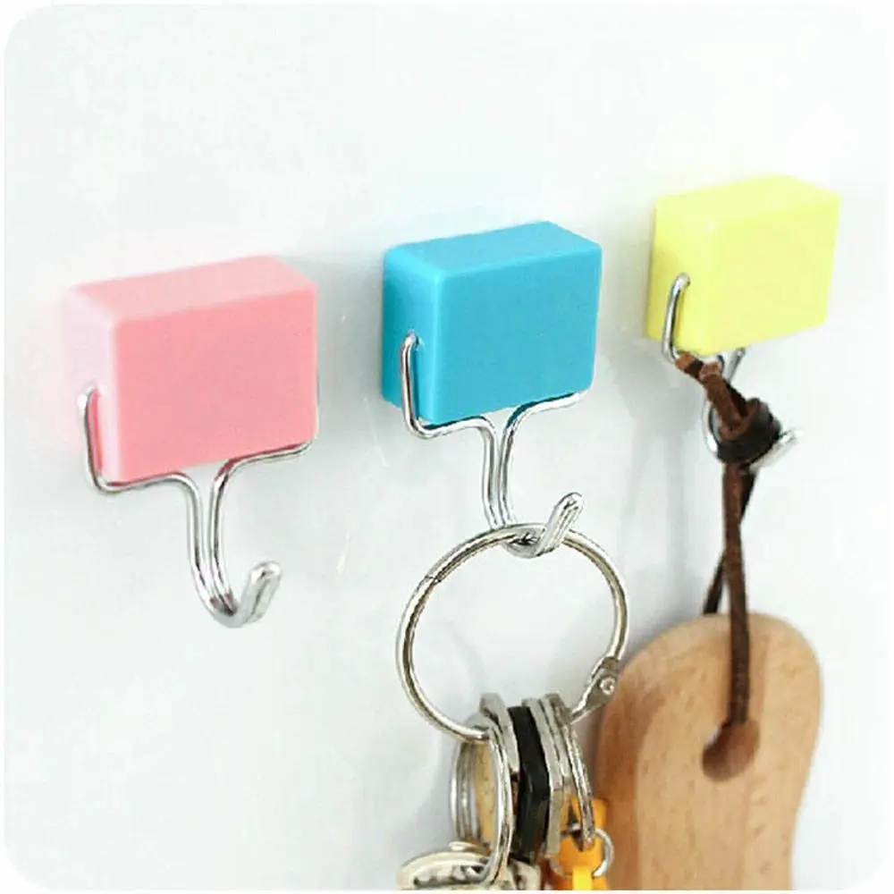 Creative Tools Magnetic Hooks School Locker Hook Refrigerator Hanger Wall Housekeeper wall hooks for hanging Hangers